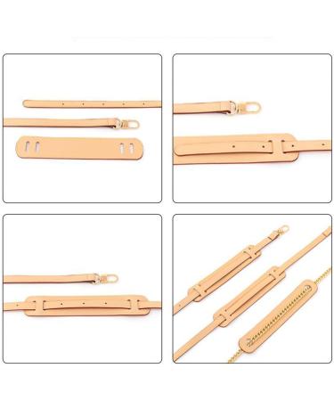 Wazsnhm Leather Shoulder Strap Pad Padding Thick Replacement for Purses Handbag Satchels Khaki - Buy Online on GoSupps.com