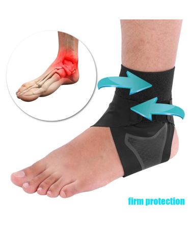 Zerone Open Heel Ankle Brace - Compression Wrap & T-Shaped Straps for Sports Fitness & Riding | Breathable Support & Stabilizer - Buy Online on GoSupps.com