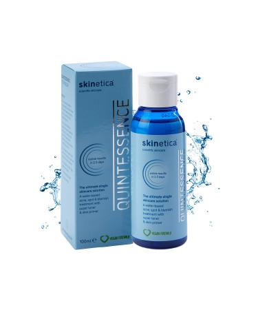 Skinetica Quintessence Face Toner for Acne Spots and Blemishes 100ml | No Harsh Chemical Paraben-Free & Vegan Friendly Toner for Face | Refreshing & Non-Irritating Skin Toner for Sensitive Skin