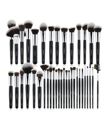 Marycan Makeup Brush Set | 40 Professional Wooden Handle Brushes for Foundation Powder and Eye Makeup | Top Quality Cosmetic Tools for Flawless Application - Buy Online on GoSupps.com