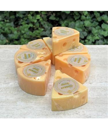 Shop Soap Opera Cheese Soap - Goat Milk Bars (Pack of 3) | Bergamot Oil Scent | Perfect Wisconsin Gift - International Shipping Available - Buy Online on GoSupps.com