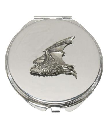 Pipistrelle Bat Compact Mirror Handbag Gift With Free Engraving 23