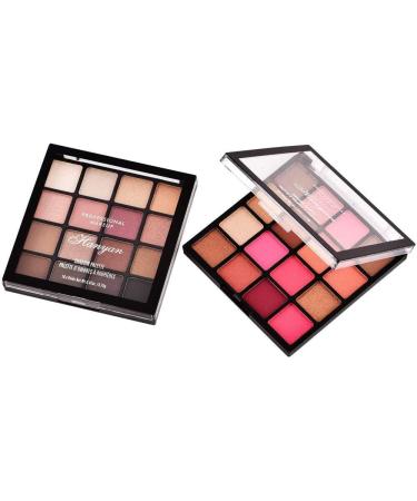 Generic 16 Colors Eyeshadow Palette Matte Eyeshadow Pallet Pigmented Shades Makeup Palette Set Eye Makeup Long Lasting Palette Of Shades-4 - Buy Online on GoSupps.com