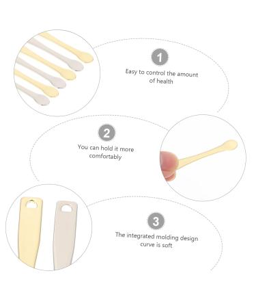 FRCOLOR 18 Pcs Electroplating Cream Spoons - Mini Makeup Spatulas for Facial Cream & Masks - Zinc Alloy Galvanic Spatulas - Gold Finish - Buy Online on GoSupps.com