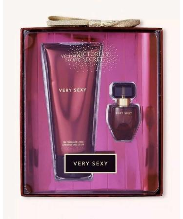 Mini Fragrance Duo Gift Set: Mini Eau de Parfum & Travel Lotion boxed U pick Heavenly Very sexy (Very Sexy)