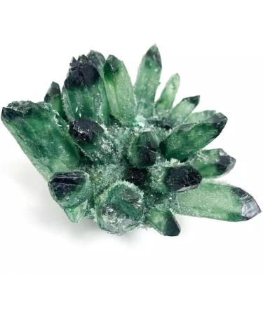 Natural Green Phantom Quartz Crystal Cluster Gemstone Geode 300g-700g 1pc Suitable for Furniture Decoration (Color : OneColor Size : 1PC 300G-380G) 1PC 300G-380G Onecolor - Buy Online on GoSupps.com