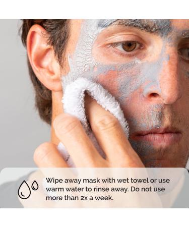 ZEUS Clarifying Face Mask with Charcoal & Bentonite Clay | Detox Facial Mask for All Skin Types | Made in USA - 4 oz - Buy Online on GoSupps.com