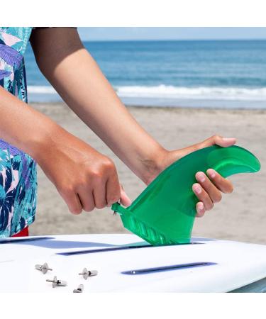 6Pcs Stainless Steel Surfboard Fin Screws - Tool-Free Thumb Screws for SUP, Longboard, Paddleboard - Surfing Accessories - Buy Online on GoSupps.com