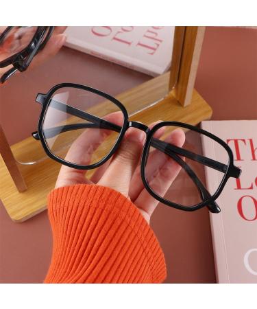 Buy Pokinge 2Pcs Oversized Square Blue Light Blocking Glasses - Trendy Fashion Eyewear for Men & Women - International Shipping Available - Buy Online on GoSupps.com