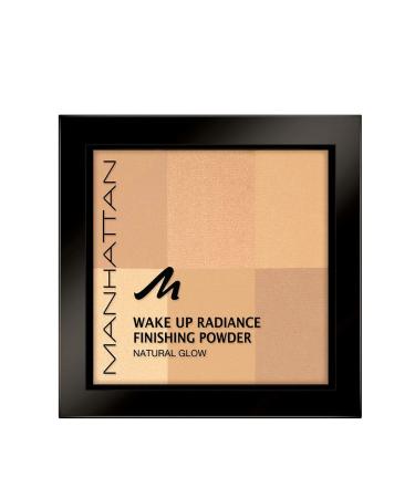 Manhattan Wake Up Radiance Finishing Powder in the color 001 Ivory For a natural glow on the skin Available in 2 colors - Buy Online on GoSupps.com