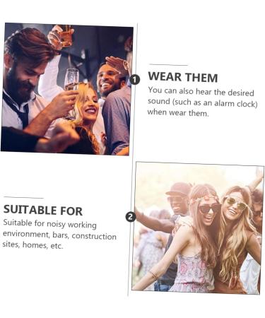 Premium Noise Canceling Headset - Noise Filtering Earbuds for Travel | Silicone Silencer & Solid Wood Design - Buy Online on GoSupps.com