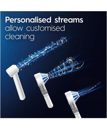 Oral-B Oral Health Center Irrigator Waterflosser 1 Oxyjet Nozzle 1 Water Jet Nozzle 1 iO4 Electric Toothbrush 2 Toothbrush Heads Plaque Remover for Teeth - Buy Online on GoSupps.com