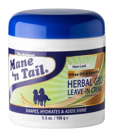 Mane 'n Tail Herbal Gro Leave-In Creme Therapy - Maximum Volume & Shine 5.5 oz - Buy Online on GoSupps.com