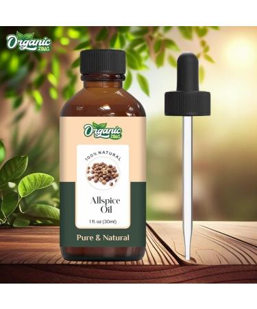 Allspice Oil (Pimenta dioica) - Pure Natural Essential Oil for Skincare Hair Care & Aromatherapy | 30ml - Buy Online on GoSupps.com