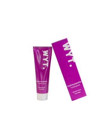 WYT. Toothpaste - Spearmint Flavor - Hydroxyapatite Toothpaste Formulated by Dr. Brady at Haven Dental - Fluoride Free Toothpaste - Crown and Veneer Protection - 3.5oz - Buy Online on GoSupps.com