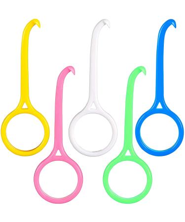 5 pieces of aligners removal tool invisible bandage tooth cleaning oral care retainer remote dentistry orthodontic shell (white yellow pink green blue)