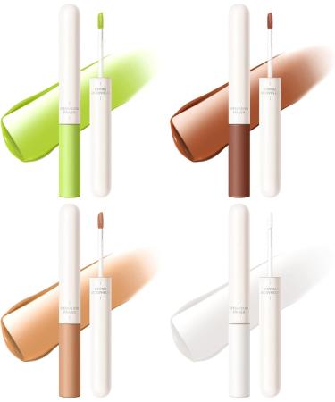 Eyeshadow Primer 4 Colors Eyeshadow Primer with Matte Cream Eyeshadow Primer Waterproof Long Lasting Eye Brightener Highlighter Blusher Eye Shadow Makeup for Women - Buy Online on GoSupps.com