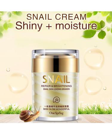 Face Moisturizing Cream Snail Rejuvenating Face Cream Skinmoisturizer Wrinkles Fine Lines Removal Pigmentation Snail Cream For Nappy Creams Repairing Cream Anti Aging - Buy Online on GoSupps.com