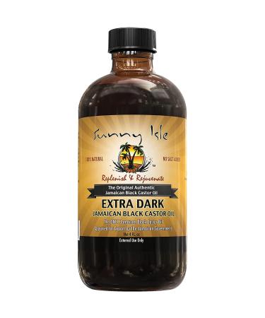 Sunny Isle Jamaican Black Castor Oil Extra Dark  4 Fl Oz