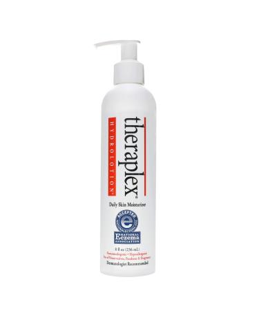 Theraplex Hydro Lotion (8 oz) - No Parabens or Preservatives  Noncomedogenic  and Hypoallergenic  Fragrance-Free  Dermatologist recommended - National Eczema Association Seal of Approval