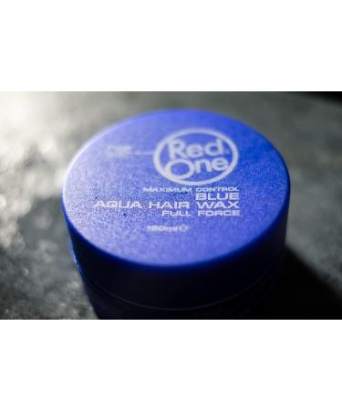 Redone Aquatic Hair Wax Blue 150 ml | Strong Hold | Hair Gel Wax | Ultra Hold | Hair Wax for Men and Women | Bubblegum Scent | Maximum Control | Pack of 6 - Buy Online on GoSupps.com