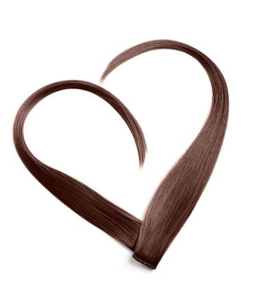 100% Real Hair Clip In Extensions Set - 7 Pieces 70g - 45cm Medium Brown No. 6 | Premium Quality Hair Extensions for Effortless Style - Buy Online on GoSupps.com