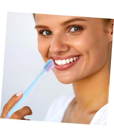 Collbath 10-Pack Soft Travel Toothbrushes - Ergonomic Wear-Resistant Ideal for Adults - Perfect for International Shipping - Buy Online on GoSupps.com