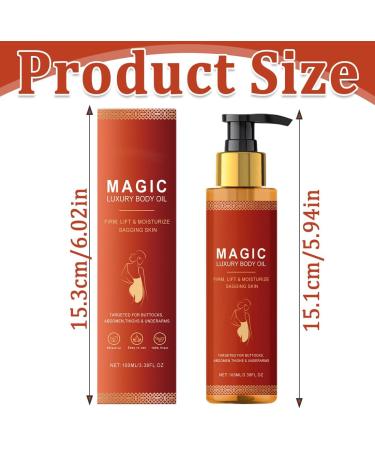 Teegxddy Magic Luxury Body Oil Glow Remedy Oil 2 pieces suitable for firming and hydrating the skin lifts sagging skin Magic Body Oil for all skin types - Buy Online on GoSupps.com