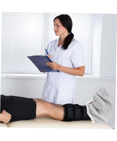 Gatuida Cast Toe Cover Sock Cotton Foot Fracture Socks for Men Warm Gypsum Sock Grey 33x26.5x0.8cm Ideal for Home Use International Shipping Available - Buy Online on GoSupps.com