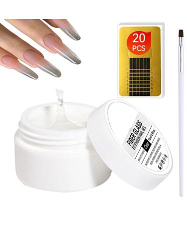 Nail Repair Gel | Nail Adhesive Bond 15ml Bottle Protective Strengthening Thickening for Women and Adults Manicure Home Care Travel All Ages