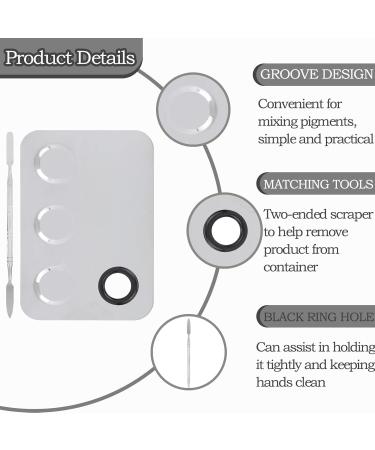 Professional Makeup Palette - Versatile Cosmetic Mixer & Coloring Tools with Spatula for Perfect Blending - Buy Online on GoSupps.com
