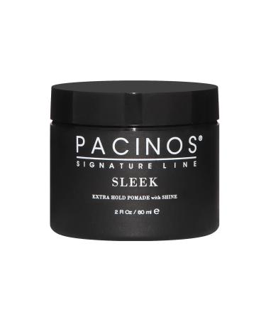 Pacinos Sleek - Signature Extra Hold Pomade with Shine  Long Lasting Definition  All Hair Types  2 fl. oz.