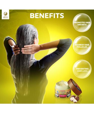 Leave-in Cream with African Chebe Powder & Shea Butter | Hair Growth Conditioner for Dry & Damaged Hair (12.7 OZ - Buy Online on GoSupps.com