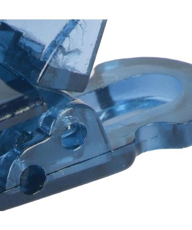10-Pack Transparent Hearing Aid Lanyard Clips - Versatile & Strong Cable Clips (Light Blue) for Secure Document Holding - Buy Online on GoSupps.com