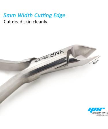Cuticle Nippers and Cuticle Pusher Manicure Tools - Professional Nail Cuticle Remover Cutter Clippers Tool for Gel Nail Art Fingernails Toenails Stainless Steel Travel Gift Spa - Buy Online on GoSupps.com