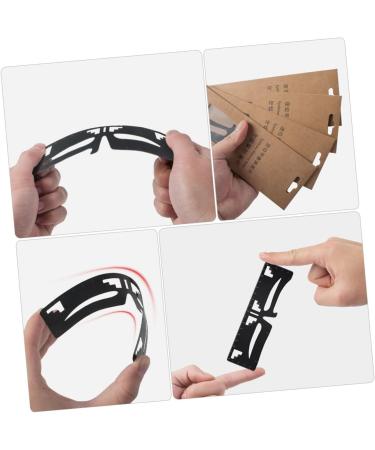 POPETPOP Eyebrow Designer Makeup Supplies Eyebrow Guide Ruler Eyebrow Card Stainless Steel Make up - Buy Online on GoSupps.com