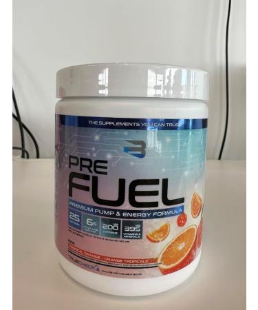 Believe Supplements- Pre Fuel (Tropical Orange) - Buy Online on GoSupps.com