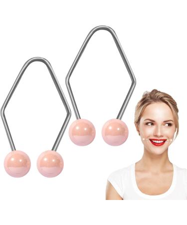 Trainer Facial muscle trainer for a beautiful hollow smile Cheek Lifting Beauty Tool for working sleeping reading typing studying Pink - Buy Online on GoSupps.com