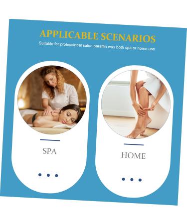 Healeved Kit de Paraffine Bain de Cire pour Mains et Pieds Taille Unique Protection Thermique Bleu Fonc Soins Hydratants P dicure Manucure Spa Usage Domestique Professionnel - Buy Online on GoSupps.com