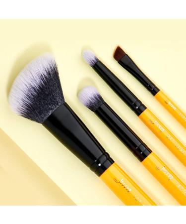 Jessup 10-Piece Professional Makeup Brush Set - Cosmetics for Eyes Face Eyeshadow Foundation & Eyeliner | International Shipping Available - Buy Online on GoSupps.com