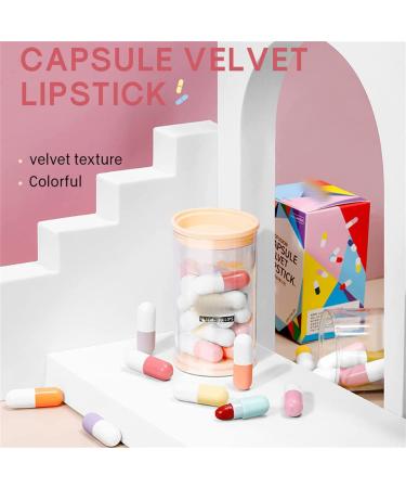 Shop 16-Capsule Long Lasting Waterproof Lipstick Set for All Skin Tones | Velvet Matte Finish - International Shipping Available - Buy Online on GoSupps.com