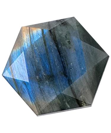Beaupretty Small Crystal Stones Decorative Crystal Stone for Planters Decorative Crystal Hexagram Ornaments Crystal Figurine Crystal Desktop Decoration Office Decorative Stone Natural