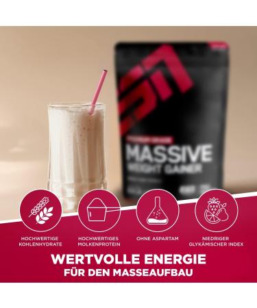 Buy ESN Massive Weight Gainer - Chocolate Cream 4000g | Best International Shipping - Buy Online on GoSupps.com