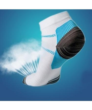 Unisex Compression Socks for Plantar Fasciitis & Heel Spurs | Venous Support for Foot Pain Relief - Buy Online on GoSupps.com