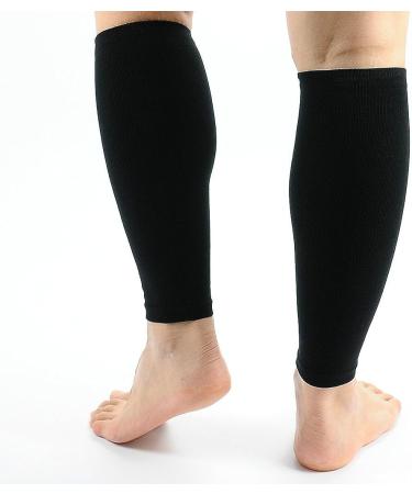Musetech Calf Compression Sleeves (Pair) S/M Black - Support and Comfort for Active Lifestyles - Buy Online on GoSupps.com