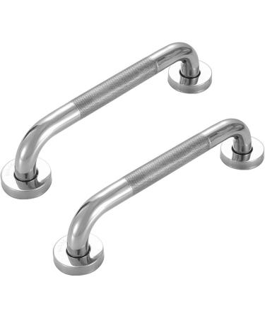 Professional Home Cares Bathroom Support Stainless Steel Handle Secure Mounting Handle for Elderly & Mobilities Impaired - Buy Online on GoSupps.com