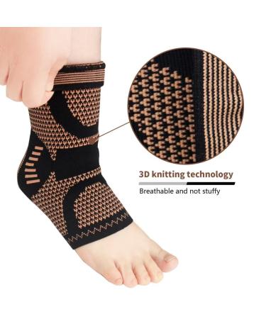 DJyouxian Dujia Ankle Guards - Compression Brace for Injury Recovery & Pain Relief | Small Size - Buy Online on GoSupps.com
