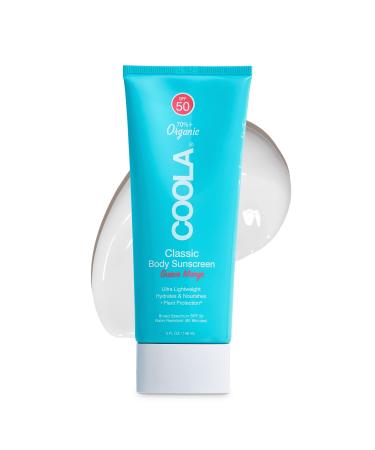 COOLA Organic Sunscreen SPF 50 Sunblock Body Lotion, Dermatologist Tested Skin Care For Daily Protection, Vegan And Gluten Free, Guava Mango 5 Fl Oz (Pack of 1)