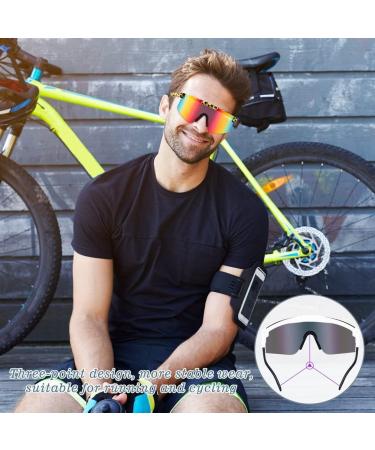 Polarized Sports Sunglasses | TR90 Frame for Men & Women | Ideal for Cycling, Running, Golf, Fishing - Buy Online on GoSupps.com