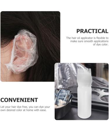 VINTORKY 1 Set hair dye kit hair dying accessory kit hair oil applicator bleach kit hair bleach hair coloring kit hair dye gloves hair dye accessories supplies white plastic portable 6.9x4.8cm White - Buy Online on GoSupps.com